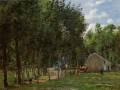 la maison dans la forêt 1872 Camille Pissarro